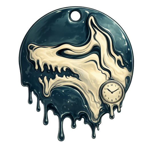 Time Bites — the mark Dalí-melted with a fused watch face